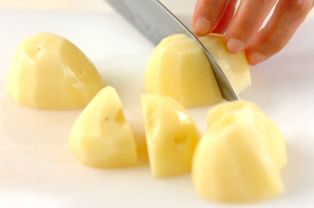 明太ポテト春巻きの作り方の手順1