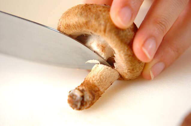 ひと味違うキノコご飯の作り方の手順1