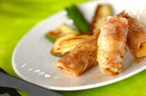 豚肉のパイン焼き