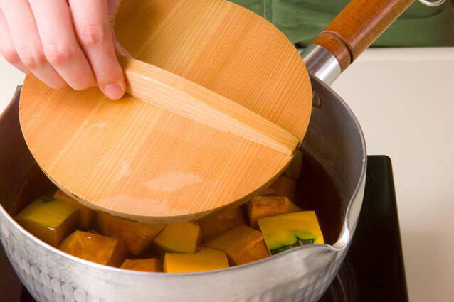 カボチャの田舎煮の作り方の手順3