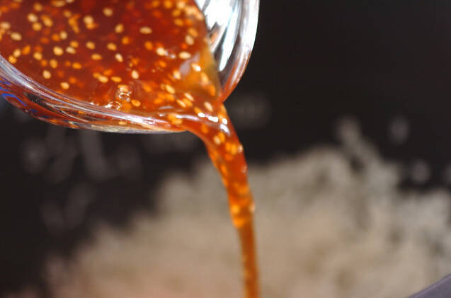 中華ダレ炊き込みご飯の作り方の手順5