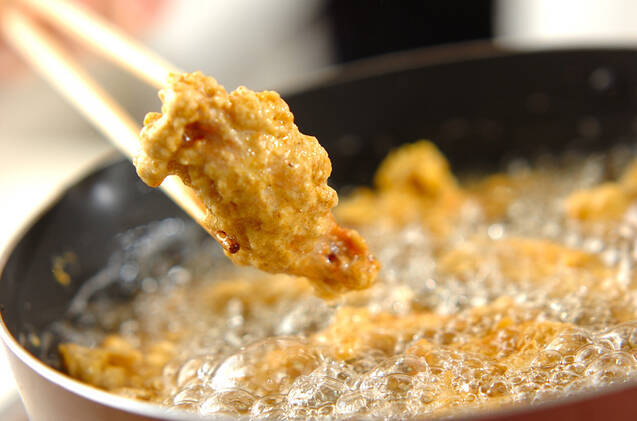 手羽中のカレー風味揚げの作り方の手順5
