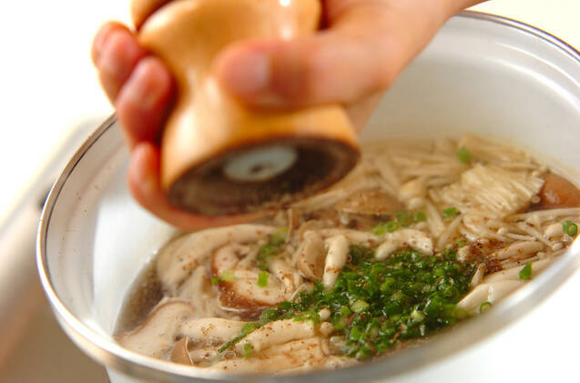 ヘルシーキノコスープの作り方の手順5