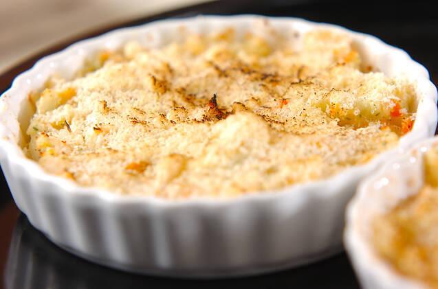 ポテトと鮭のグラタンの作り方の手順4