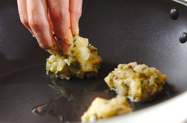 イカ団子トマトソースの作り方の手順4