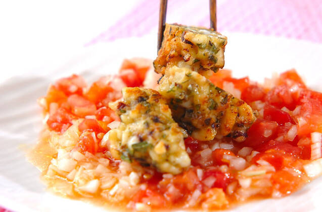 イカ団子トマトソースの作り方の手順6