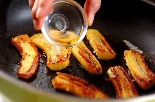 バナナのソテーの作り方の手順2