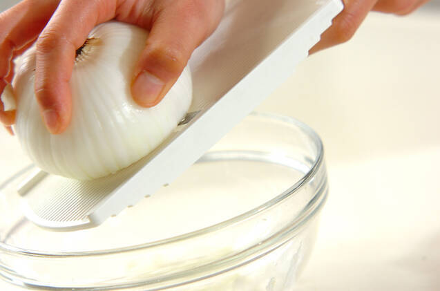 新玉のナメコドレッシングの作り方の手順1