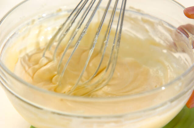 ベイクドチーズケーキの作り方の手順5