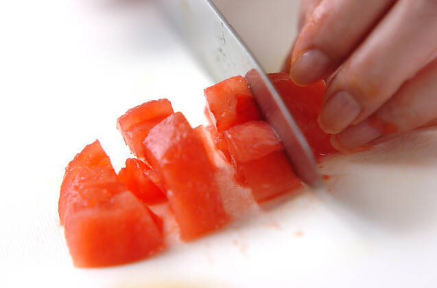 シーフードパスタの作り方の手順1