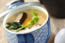 基本の和食 だし香る具だくさん茶碗蒸し