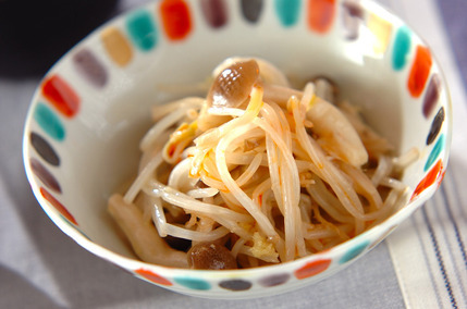 モヤシのザーサイ和え