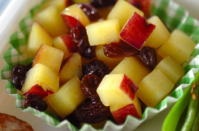 サツマイモのコロコロ甘煮