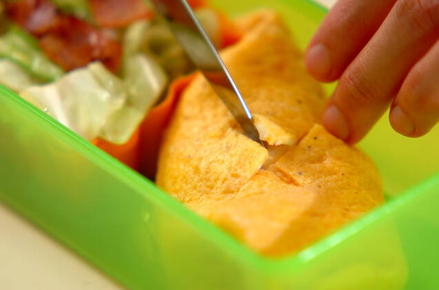 ポテサラオムレツの作り方の手順2