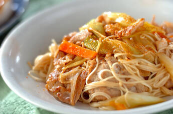 すき焼き風素麺