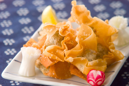 サクサク揚げワンタン