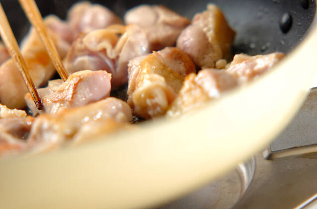 鶏のゴマゴマ煮の作り方の手順4