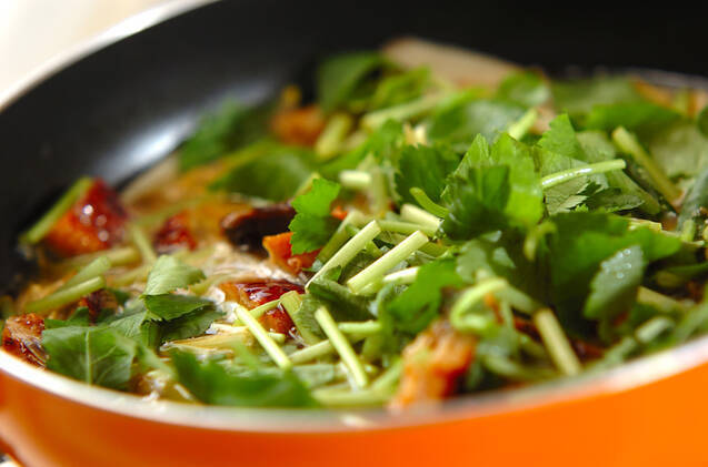 ウナギとゴボウの卵とじの作り方の手順7