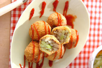 ソラ豆ミニクロケット