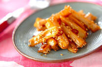 レンコンのシャキシャキ炒め