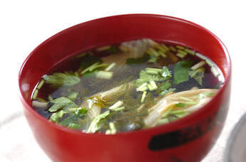 めかぶのお吸い物