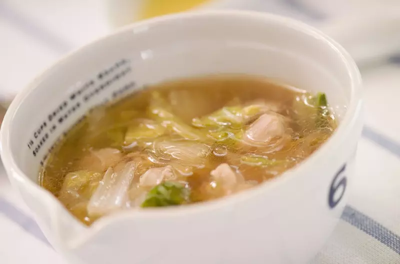 鶏がらスープを使いこなそう 白菜たっぷり簡単万能スープ レシピ 作り方 E レシピ 料理のプロが作る簡単レシピ