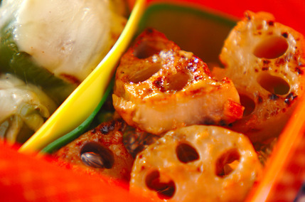 レンコンのマヨおかか和え