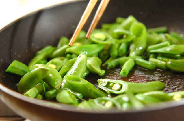 鶏肉と緑野菜の中華炒めの作り方の手順5