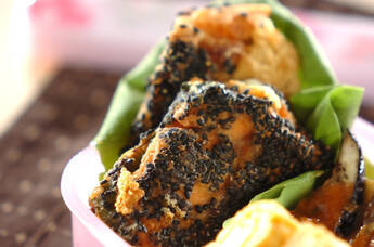 鮭のゴマチーズ揚げ