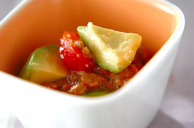 アボカド納豆 副菜 レシピ 作り方 E レシピ 料理のプロが作る簡単レシピ