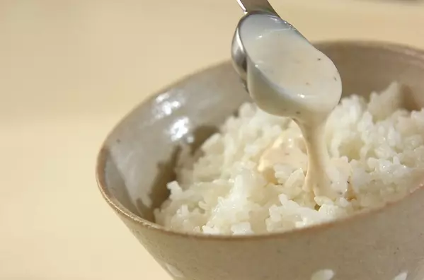 カルボナーラ風サラダ丼の作り方1