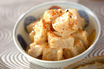 レンコンのゴママヨ和え