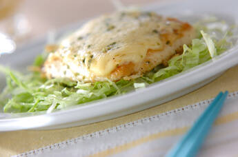 豆腐のマヨ焼き