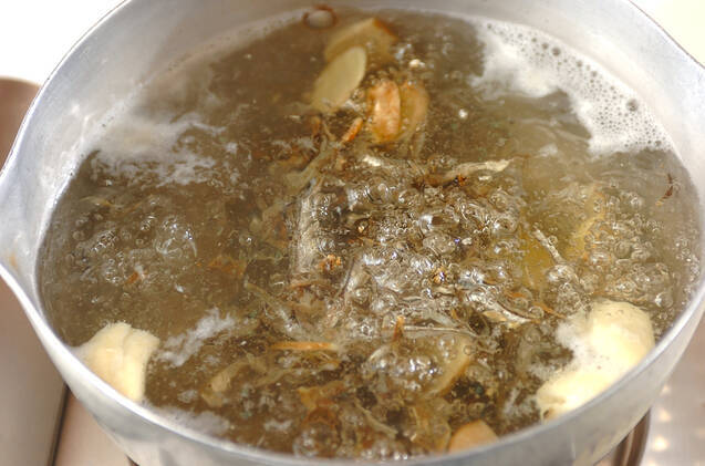 豆腐のピリ辛みそ鍋の作り方の手順1