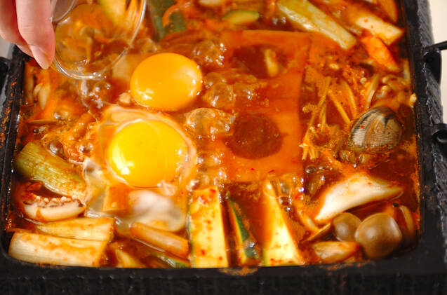 豆腐のピリ辛みそ鍋の作り方の手順12