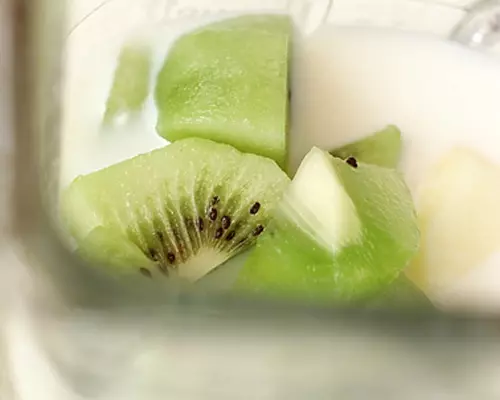 キウイジュースの作り方1