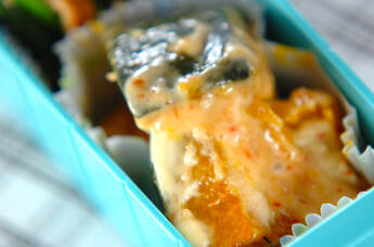 カボチャのチリマヨ和え