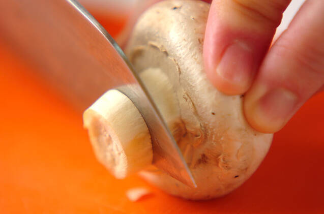 たっぷりキノコのパスタの作り方の手順1