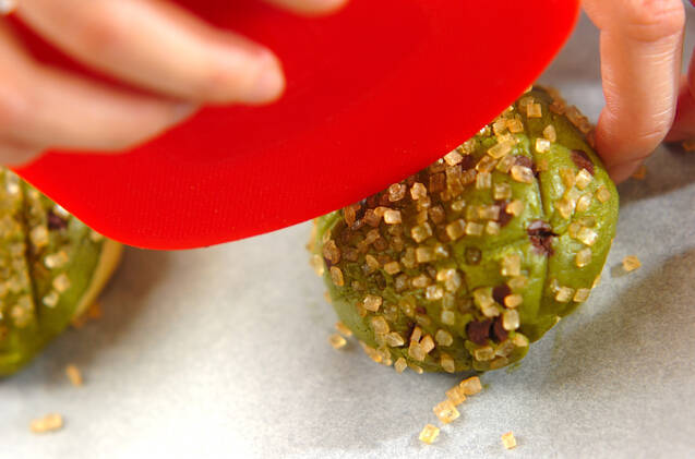 チョコチップメロンパンの作り方の手順9