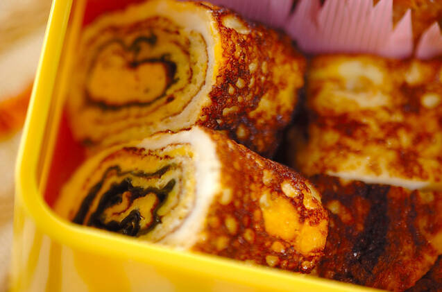 焼きのり入り卵焼き