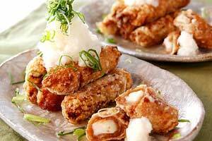 豚ロール揚げ餅