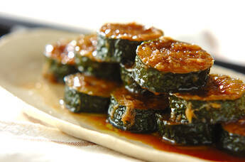 ズッキーニの揚げ浸し