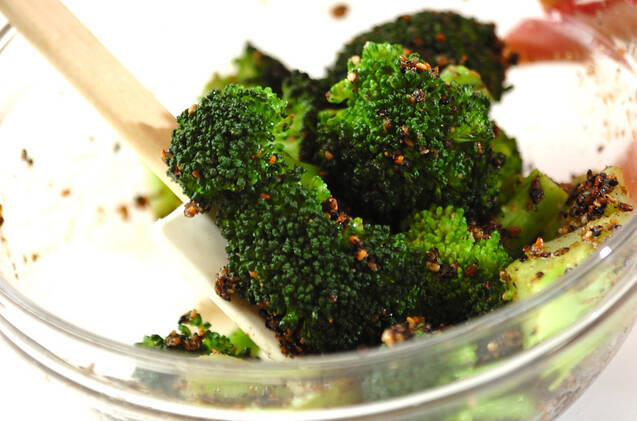 ブロッコリーのゴマ和えの作り方の手順4