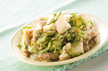 ゴーヤと豚肉の炒め物