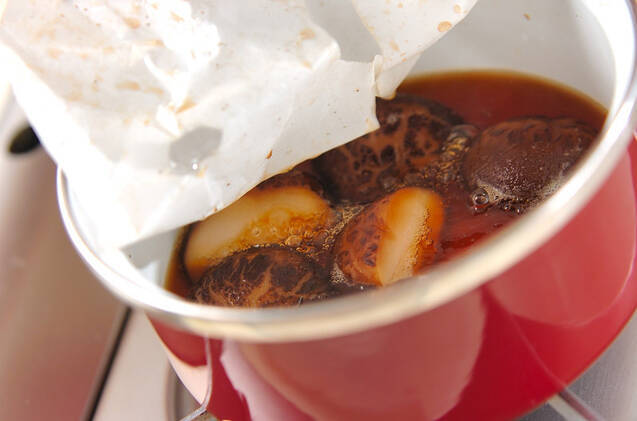 高野豆腐の煮物の作り方の手順7