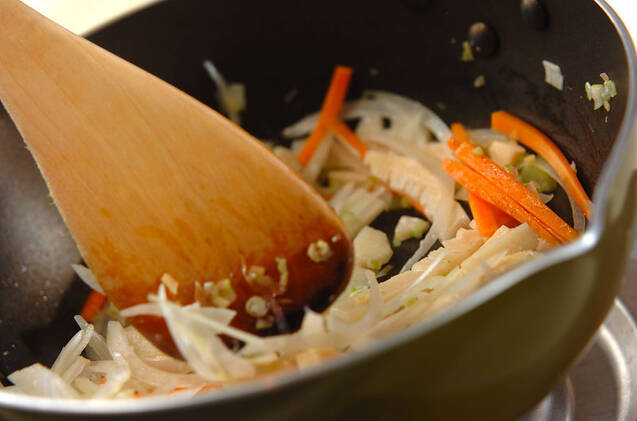 サバの甘酢野菜あんかけの作り方の手順8