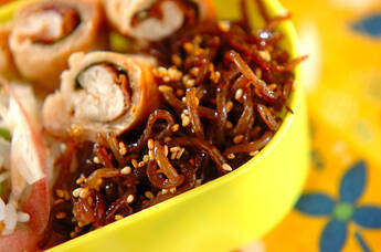 糸コンニャクのきんぴら