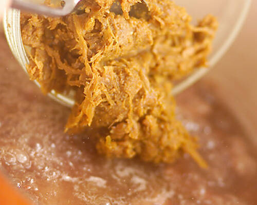 ビーフとマッシュルームのカレーの作り方の手順6