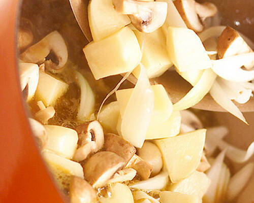 ビーフとマッシュルームのカレーの作り方の手順7