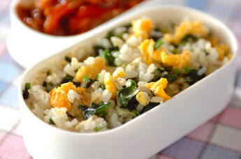 ホウレン草のバターライス